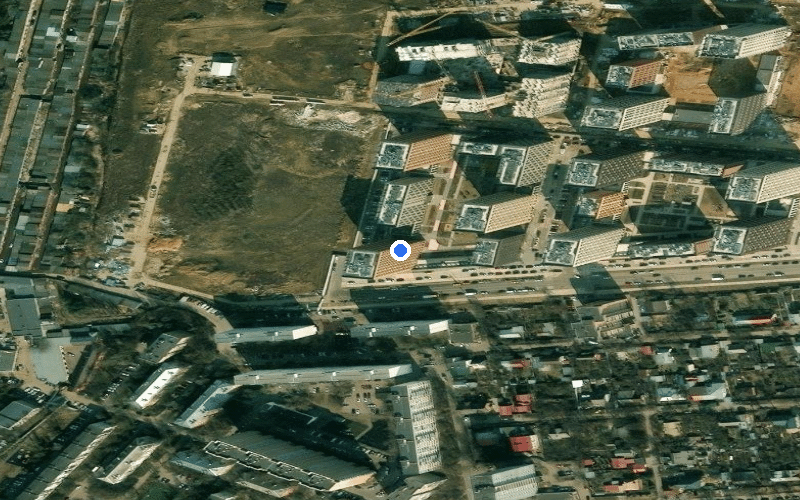 Снимок местности: Варшавское шоссе, д. 284, к. 3
